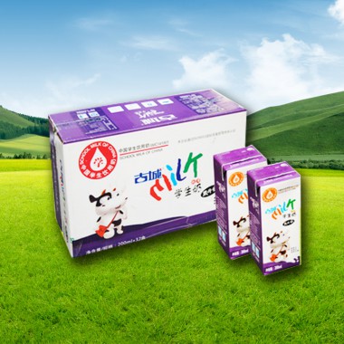 學生奶黑牛奶